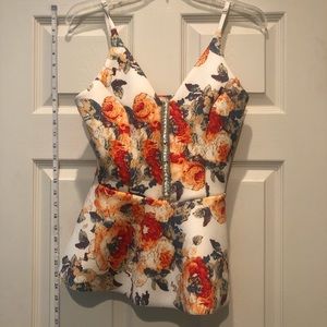 Jacaranda women’s size large peplum top